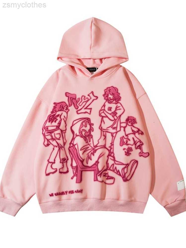 Hoodies For Men Sweatshirts Streetwear Harajuku Y2k Clothes Japanese Cartoon Print Casual Loose Hoodies Punk Gothic Preppy Style Spring Autumn Sweatshirts, Pink
Hoodies For Men Sweatshirts Streetwear Harajuku Y2k Clothes Japanese Cartoon Print Casual Loose Hoodies Punk Gothic Preppy Style Spring Autumn Sweatshirts, Pink