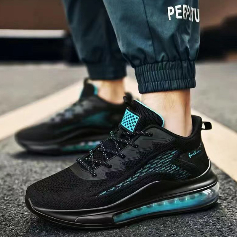 Men's Shoes Flying Mesh Sports Running Shoes Fashion Spring Breathable Comfortable Casual Shoes Trend Air Cushion Men's Running Shoes for Male Sneaker, Blue
Men's Shoes Flying Mesh Sports Running Shoes Fashion Spring Breathable Comfortable Casual Shoes Trend Air Cushion Men's Running Shoes for Male Sneaker, Blue