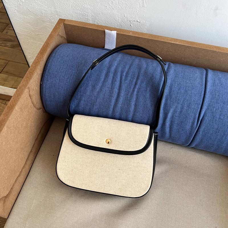 Evening Bags Korean Ins Canvas Shoulder Bag For Women Female Splicing Underarm Shopper Ladies Handbags Tote Luxury Designer Purses, Beige
Evening Bags Korean Ins Canvas Shoulder Bag For Women Female Splicing Underarm Shopper Ladies Handbags Tote Luxury Designer Purses, Beige