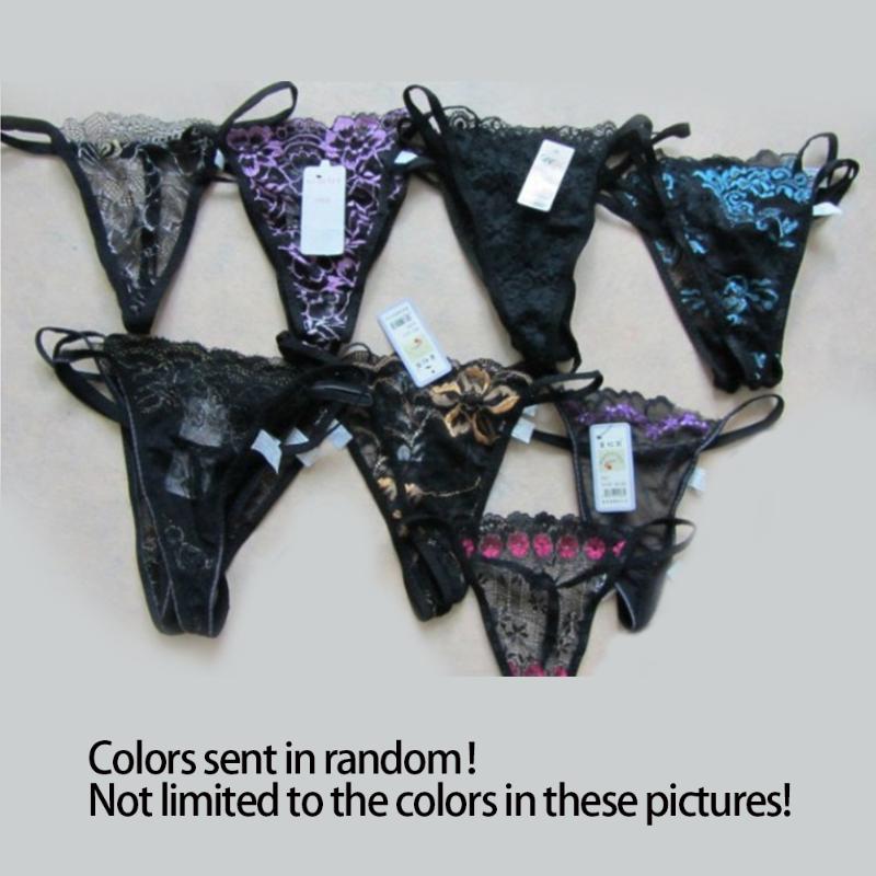 Women's Panties Mini Daily T-back Fashion Soft Sexy Lace Gift Solid G-string Women Briefs, By random
Women's Panties Mini Daily T-back Fashion Soft Sexy Lace Gift Solid G-string Women Briefs, By random