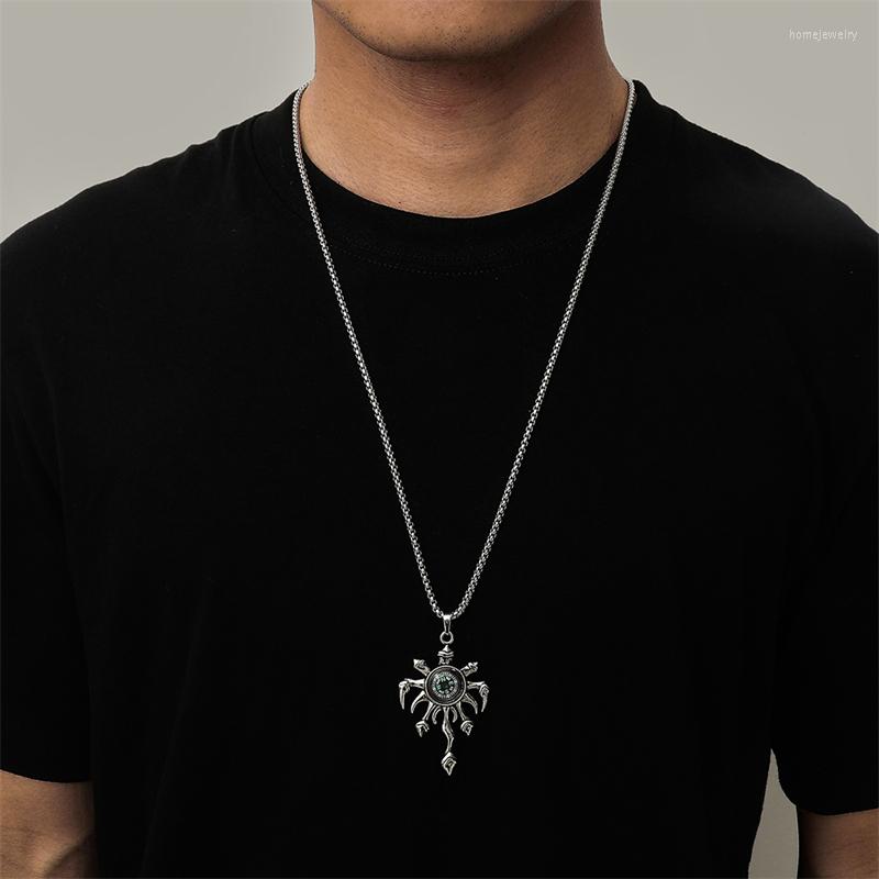 Pendant Necklaces WeSparking EMO Hip Hop Stainless Steel Chain Necklace Silver Color Compass Alloy For Women Men
Pendant Necklaces WeSparking EMO Hip Hop Stainless Steel Chain Necklace Silver Color Compass Alloy For Women Men