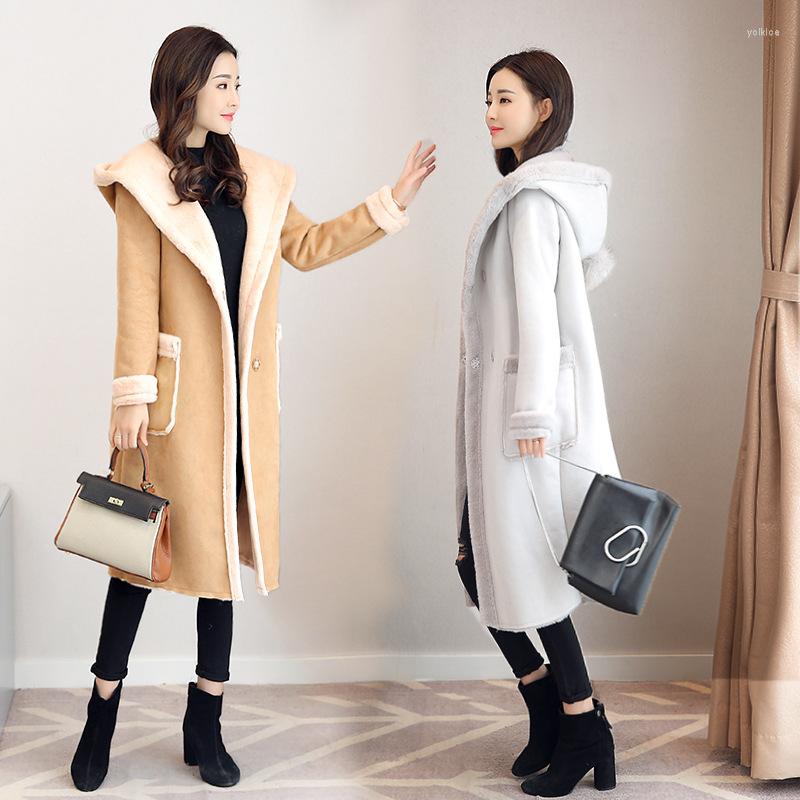 Men' Down Lambskin Coat Women' 2023 Winter Wear Korean Medium Length Loose And Thin Cotton Padded Jacket With Hat Deerskin, Khaki
Men' Down Lambskin Coat Women' 2023 Winter Wear Korean Medium Length Loose And Thin Cotton Padded Jacket With Hat Deerskin, Khaki
