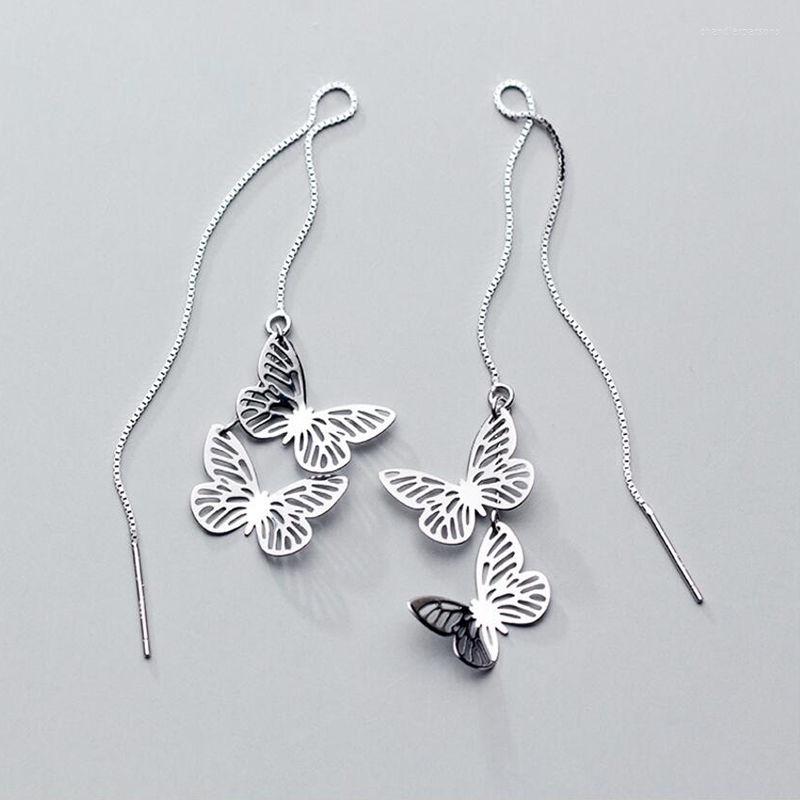 Stud Earrings Design Hollow Butterfly Ear Thread Silver Needle Long Fashion Small Fresh Female Jewelry Accessories
Stud Earrings Design Hollow Butterfly Ear Thread Silver Needle Long Fashion Small Fresh Female Jewelry Accessories