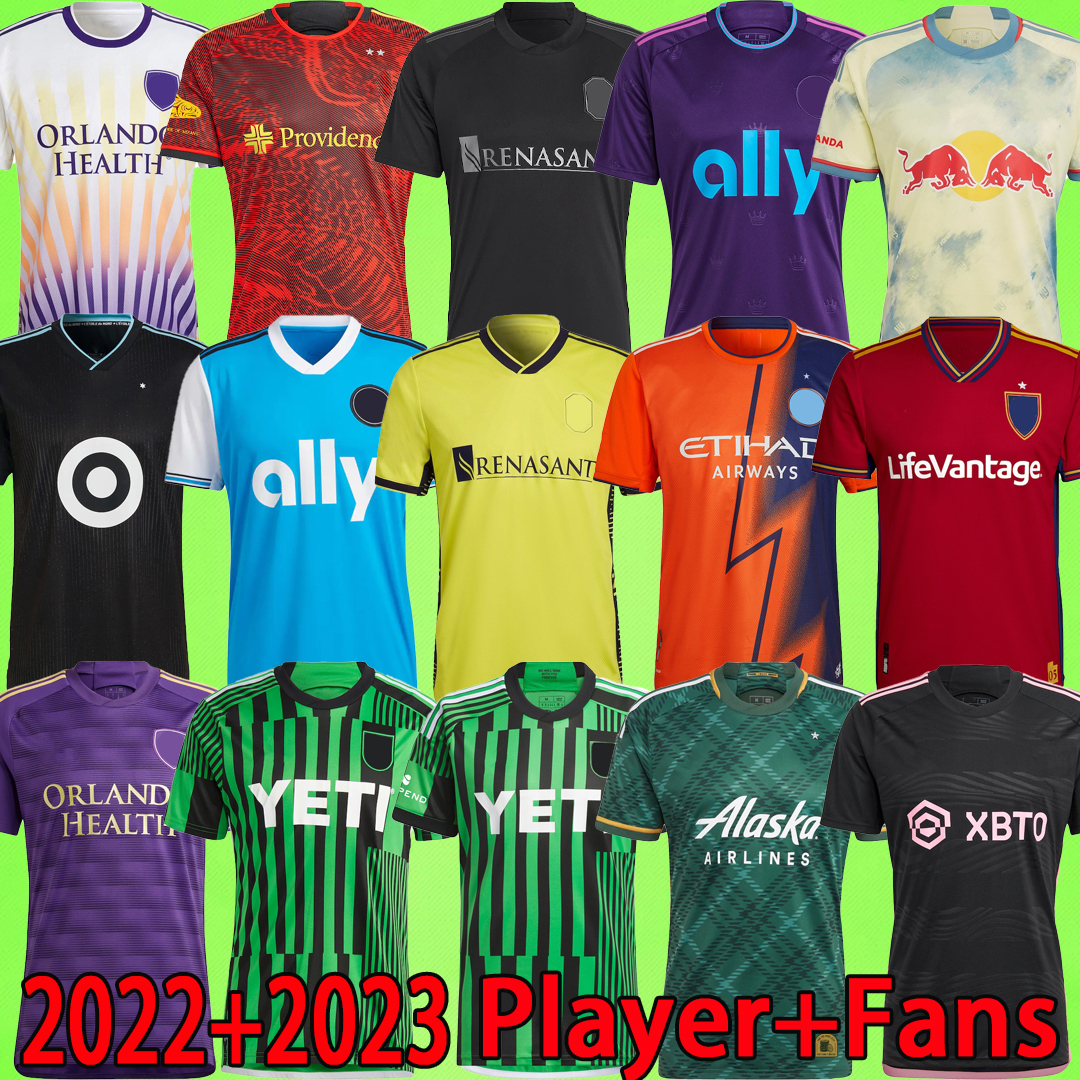 2022 and 2023 soccer jerseys Fans Player version Nashville New York Orlando Minnesota Seattle Sounders Portland Charlotte 22 23 24 football shirts T City home away, 2023 fans version
2022 and 2023 soccer jerseys Fans Player version Nashville New York Orlando Minnesota Seattle Sounders Portland Charlotte 22 23 24 football shirts T City home away, 2023 fans version