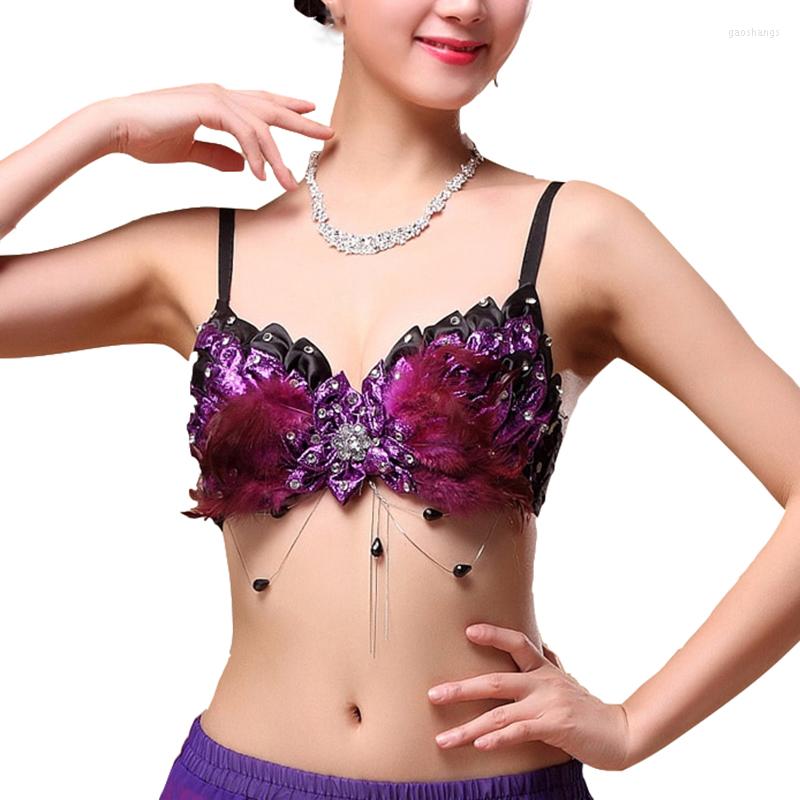 Stage Wear Nightclub Bras 2023 Women Belly Dance Clothes Plume Top Push Up Sequin Bra Cup B Feather, Picture shown
Stage Wear Nightclub Bras 2023 Women Belly Dance Clothes Plume Top Push Up Sequin Bra Cup B Feather, Picture shown