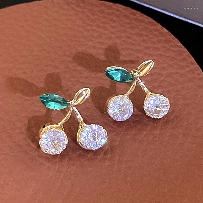Stud Earrings Design Petite Cherry Delicate For Women Cute Shiny Zircon Rhinestone Bow Luxury Jewelry Gifts
Stud Earrings Design Petite Cherry Delicate For Women Cute Shiny Zircon Rhinestone Bow Luxury Jewelry Gifts
