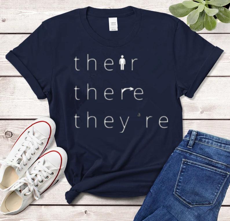 Women' T Shirts Their There They're Funny Pun English Teacher Grammar Shirt Cotton Short Sleeve Top Tee Harajuku Y2k Drop, Black
Women' T Shirts Their There They're Funny Pun English Teacher Grammar Shirt Cotton Short Sleeve Top Tee Harajuku Y2k Drop, Black