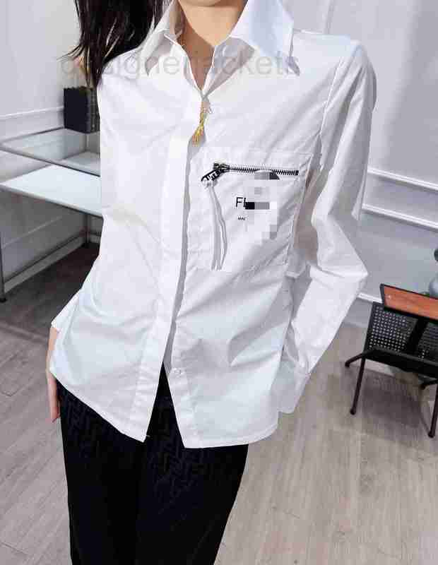 Women' Blouses & Shirts designer Minimal Pocket Shirt Continues Non-iron Process New Early Spring 2023 BYEO, White9
Women' Blouses & Shirts designer Minimal Pocket Shirt Continues Non-iron Process New Early Spring 2023 BYEO, White9