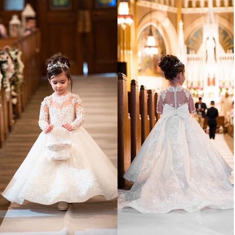Girl Dresses Flower Girls Vintage Gown With Bow Kids Wedding Party First Communion Ball Robe, Pink
Girl Dresses Flower Girls Vintage Gown With Bow Kids Wedding Party First Communion Ball Robe, Pink