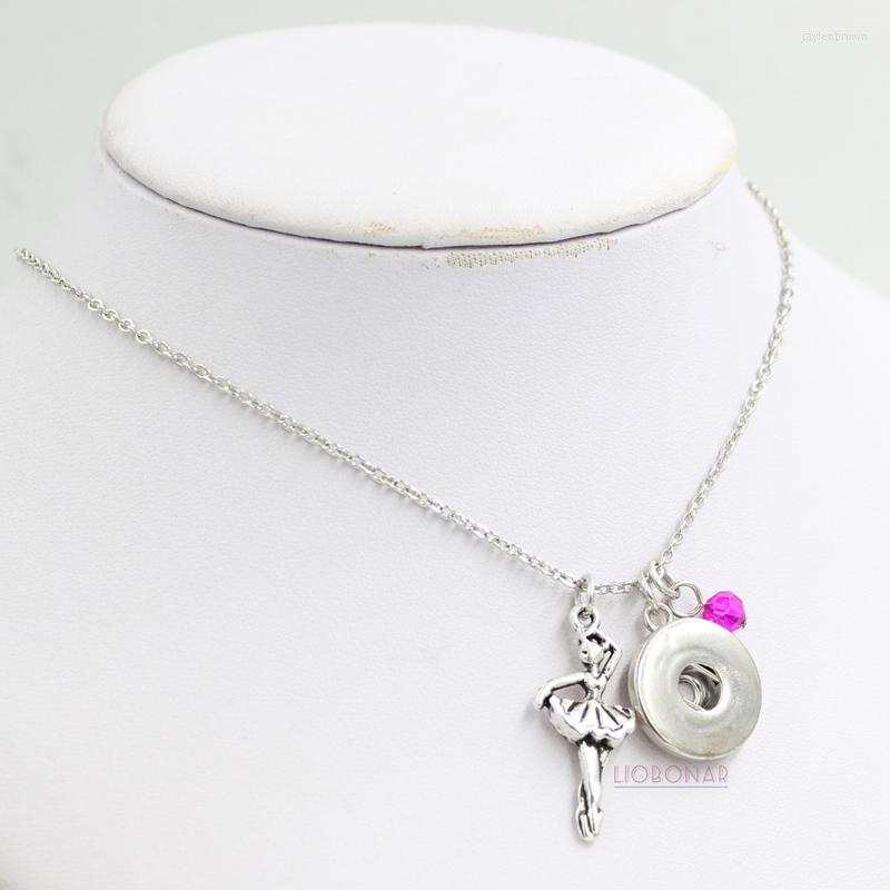 Pendant Necklaces 1PC Birthstone Necklace Gift Dance Ballet Ballerina Snap Fit 18mm Button Jewelry Bijoux
Pendant Necklaces 1PC Birthstone Necklace Gift Dance Ballet Ballerina Snap Fit 18mm Button Jewelry Bijoux