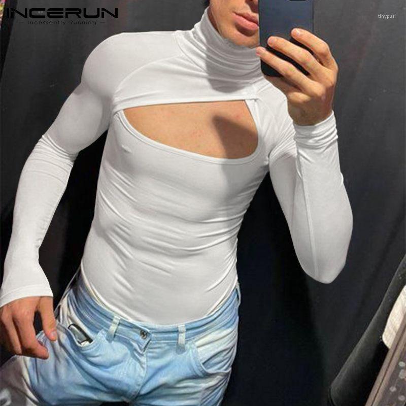 Men' T Shirts INCERUN 2023 Fashion Men Shirt Long Sleeve Turtleneck Hollow Out Casual Clothing Sexy Solid Color Streetwear Camisetas 5XL, Black
Men' T Shirts INCERUN 2023 Fashion Men Shirt Long Sleeve Turtleneck Hollow Out Casual Clothing Sexy Solid Color Streetwear Camisetas 5XL, Black