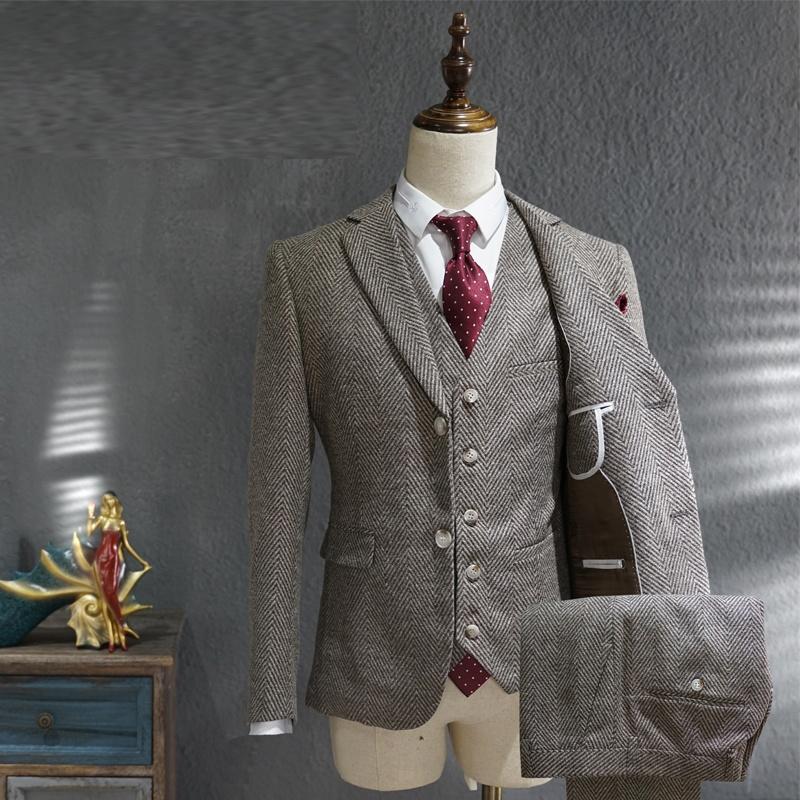 Men's Suits & Blazers Casual Men Gray Business Formal Dress Mens British Style Groom Wedding Tuxedo 3-piece Traje Novio 2023 Pink, Gray vest and pan
Men's Suits & Blazers Casual Men Gray Business Formal Dress Mens British Style Groom Wedding Tuxedo 3-piece Traje Novio 2023 Pink, Gray vest and pan