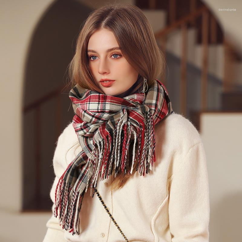 Scarves Autumn Winter Scarf Women Colorful Plaid Hijab Fashion Cashmere Shawls Wraps Warmer Headband Femme Large Pashmina Stoles
Scarves Autumn Winter Scarf Women Colorful Plaid Hijab Fashion Cashmere Shawls Wraps Warmer Headband Femme Large Pashmina Stoles