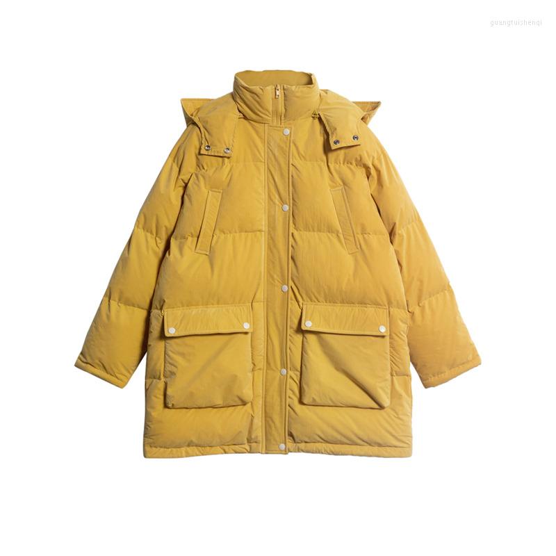 Women' Trench Coats Hooded Coat Cotton Women' Mid-length Loose Thick Winter Puffer Jacket Women Womens Clothing, Black
Women' Trench Coats Hooded Coat Cotton Women' Mid-length Loose Thick Winter Puffer Jacket Women Womens Clothing, Black