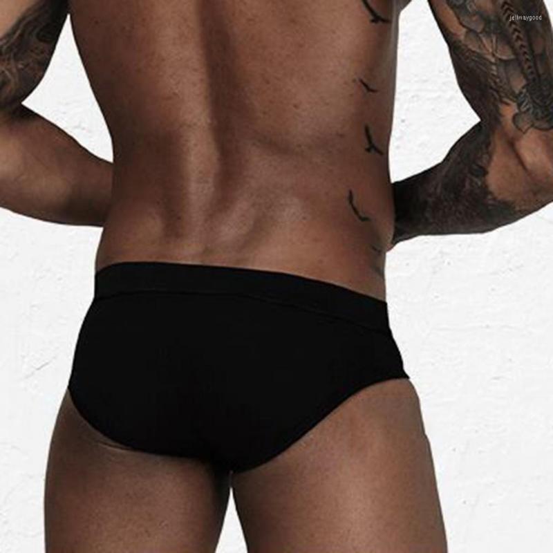 Underpants Men Sports Briefs Sexy Wear-resistant Panties Great Ventilation, Black 
Underpants Men Sports Briefs Sexy Wear-resistant Panties Great Ventilation, Black