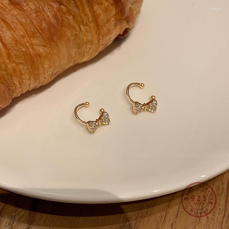 Backs Earrings CHOZON 925 Sterling Silver Pave Zircon Bow No Piercing Ear Clips Women Exquisite Simple Wedding Jewelry Gifts
Backs Earrings CHOZON 925 Sterling Silver Pave Zircon Bow No Piercing Ear Clips Women Exquisite Simple Wedding Jewelry Gifts