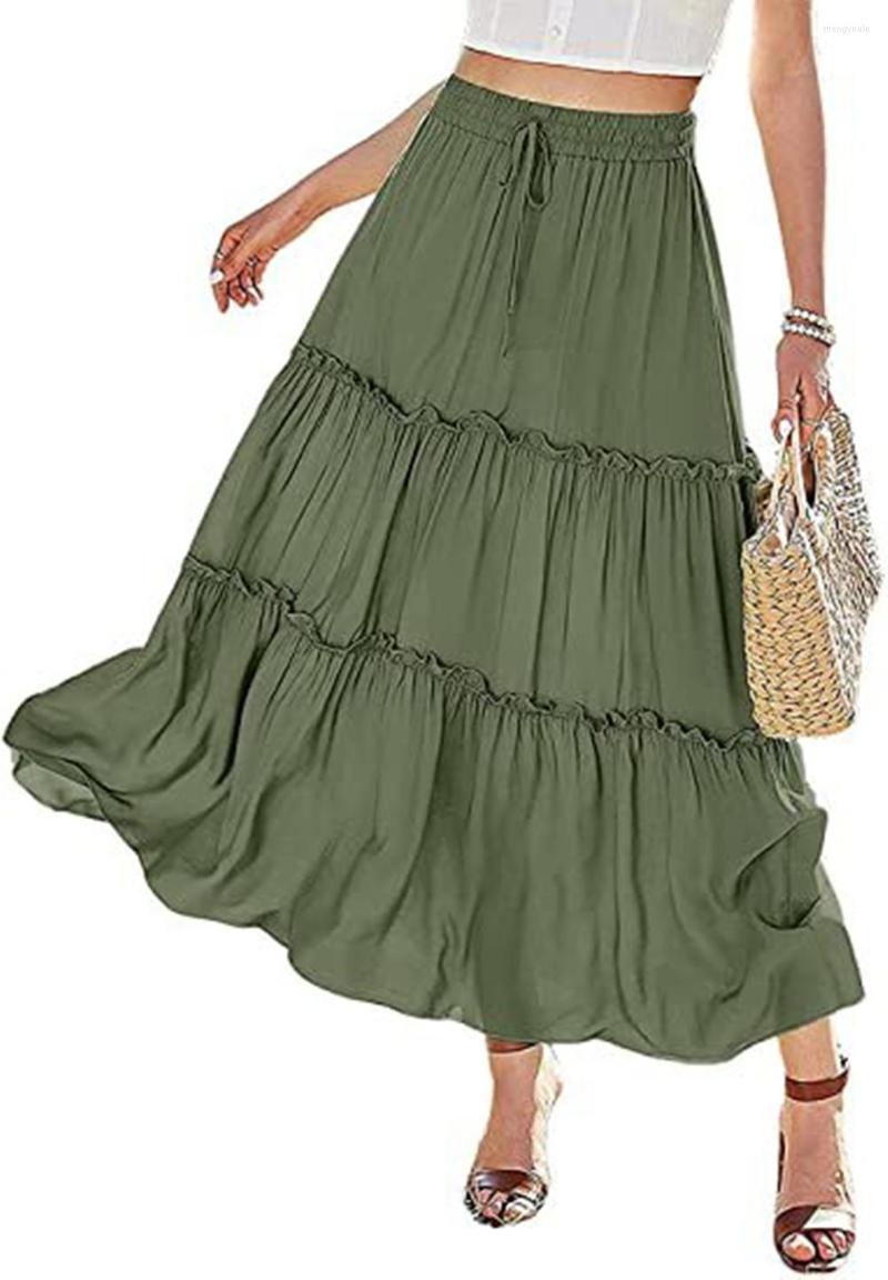 Skirts Women Chiffon Pleated Skirt Large Hem High Waist Elastic Patchwork Cake A-line Boho Swing Beach Vintage Long Maxi, Light blue
Skirts Women Chiffon Pleated Skirt Large Hem High Waist Elastic Patchwork Cake A-line Boho Swing Beach Vintage Long Maxi, Light blue