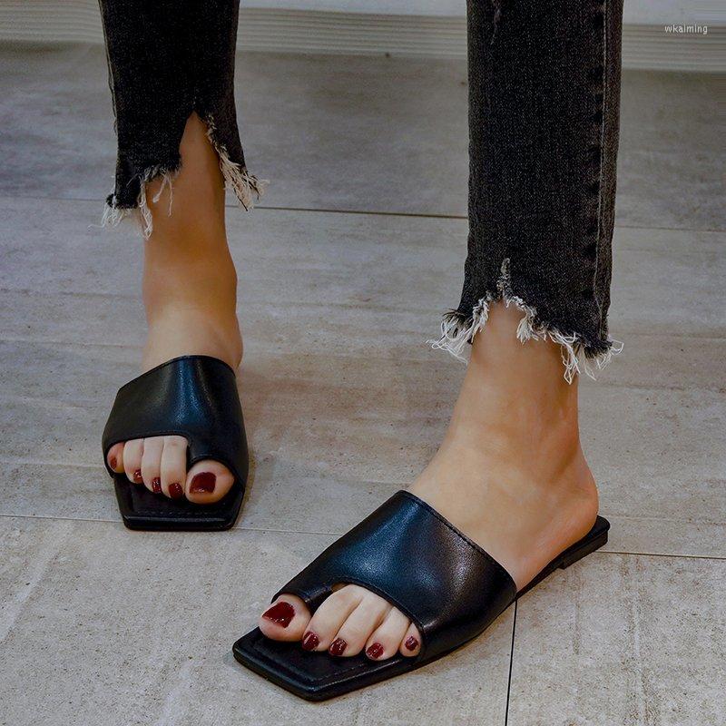 Slippers 2023 Clamp Toe Women Slip On Slides Fashion Square Leather Flat Sandals Female Outdoor Casual Flip Flop, Khaki
Slippers 2023 Clamp Toe Women Slip On Slides Fashion Square Leather Flat Sandals Female Outdoor Casual Flip Flop, Khaki