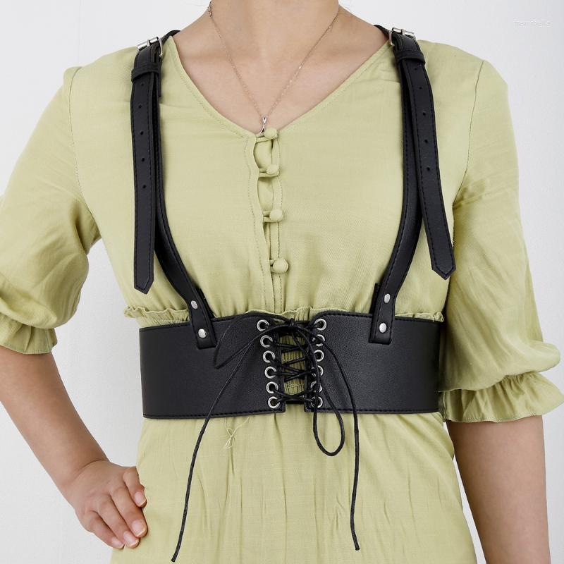 Belts 2023 Fashion Leather Ladies Wide Belt Waistband Corset High Waist Women Slim Sexy Suspender For Girls Harness, Black
Belts 2023 Fashion Leather Ladies Wide Belt Waistband Corset High Waist Women Slim Sexy Suspender For Girls Harness, Black