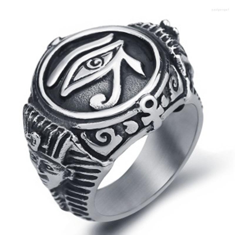 Necklace Earrings Set 2023 Egyptian Pharaoh's Eye Of Horus Ring Men's Domineering Creative Amulet Ball Gift Hip Hop Jewelry, Picture shown
Necklace Earrings Set 2023 Egyptian Pharaoh's Eye Of Horus Ring Men's Domineering Creative Amulet Ball Gift Hip Hop Jewelry, Picture shown