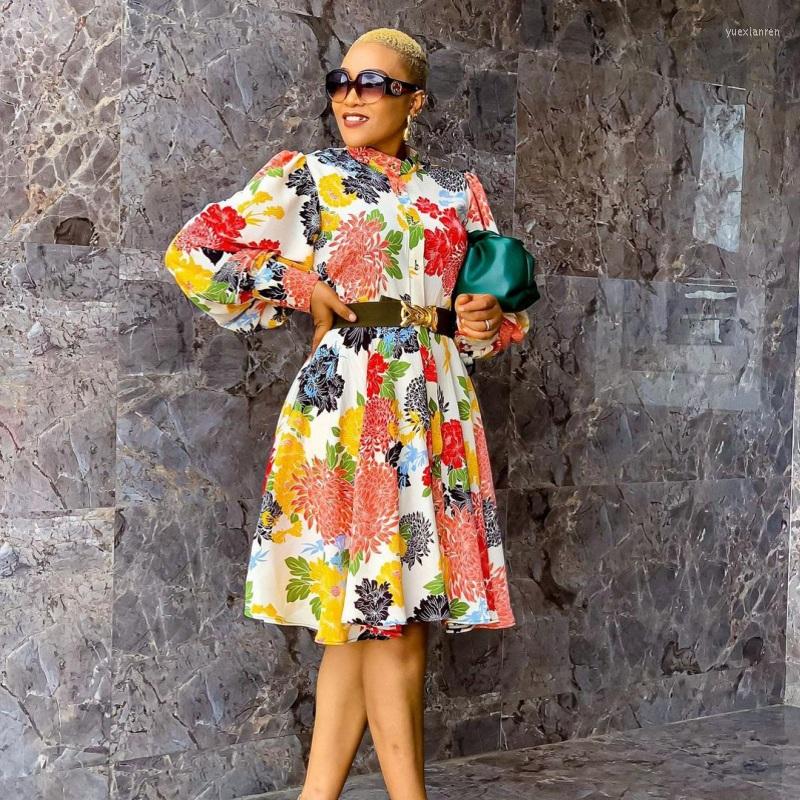 Casual Dresses Style Classic African Dresse For Women Plus Size Long Sleeve Printed Elegant Ladies Tunic Pleated Midi Dress Africa Clothing, Multi
Casual Dresses Style Classic African Dresse For Women Plus Size Long Sleeve Printed Elegant Ladies Tunic Pleated Midi Dress Africa Clothing, Multi