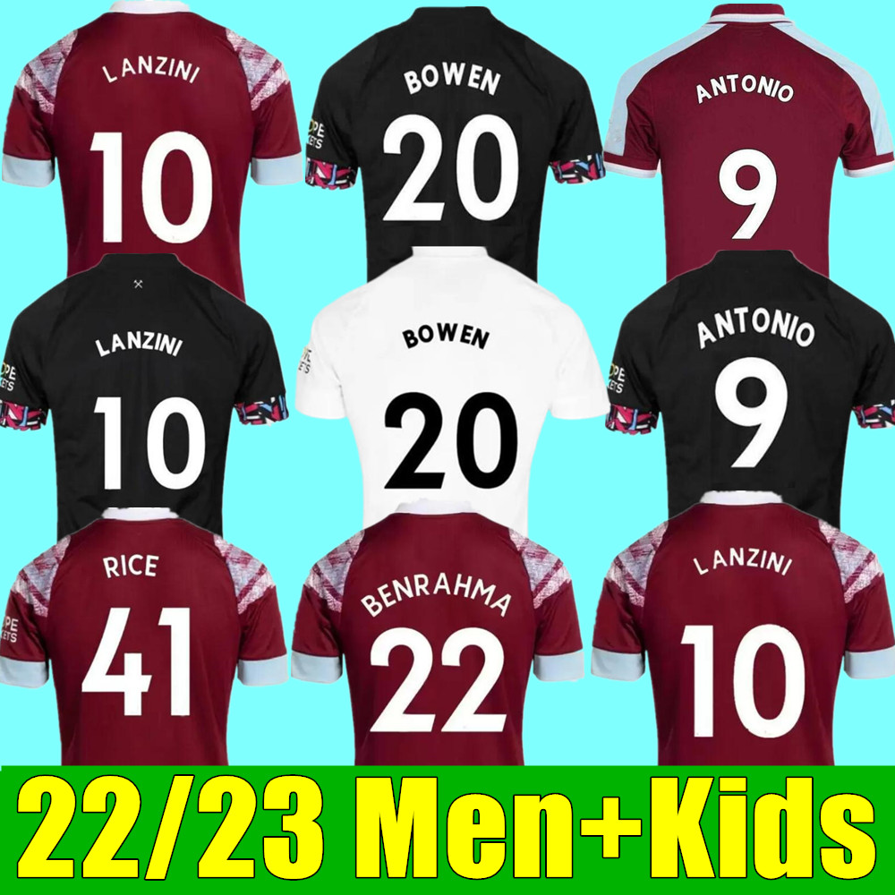 4XL 22/23 West Hams Soccer Jerseys 2022 2023 Fans Player Version ANDERSON UNITED RICE BOWEN ANTONIO BENRAHMA Football Shirt NOBLE FORNALS DAWSON Kits sock Full sets, Adult home
4XL 22/23 West Hams Soccer Jerseys 2022 2023 Fans Player Version ANDERSON UNITED RICE BOWEN ANTONIO BENRAHMA Football Shirt NOBLE FORNALS DAWSON Kits sock Full sets, Adult home
