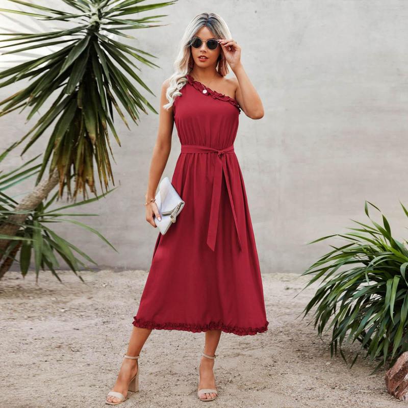 Casual Dresses White Dress For Women Summer One Shoulder Bodycon Cocktail Sleeveless Beach 2023, Black
Casual Dresses White Dress For Women Summer One Shoulder Bodycon Cocktail Sleeveless Beach 2023, Black