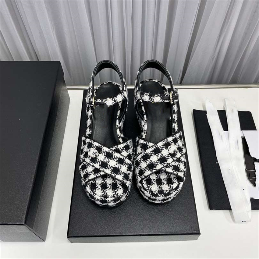 Summer Popular Women Sandals 2023 Channel Luxury Brand Business Dress Wedding Party Leather High Heels Casual Flat Slippers 07-01
Summer Popular Women Sandals 2023 Channel Luxury Brand Business Dress Wedding Party Leather High Heels Casual Flat Slippers 07-01