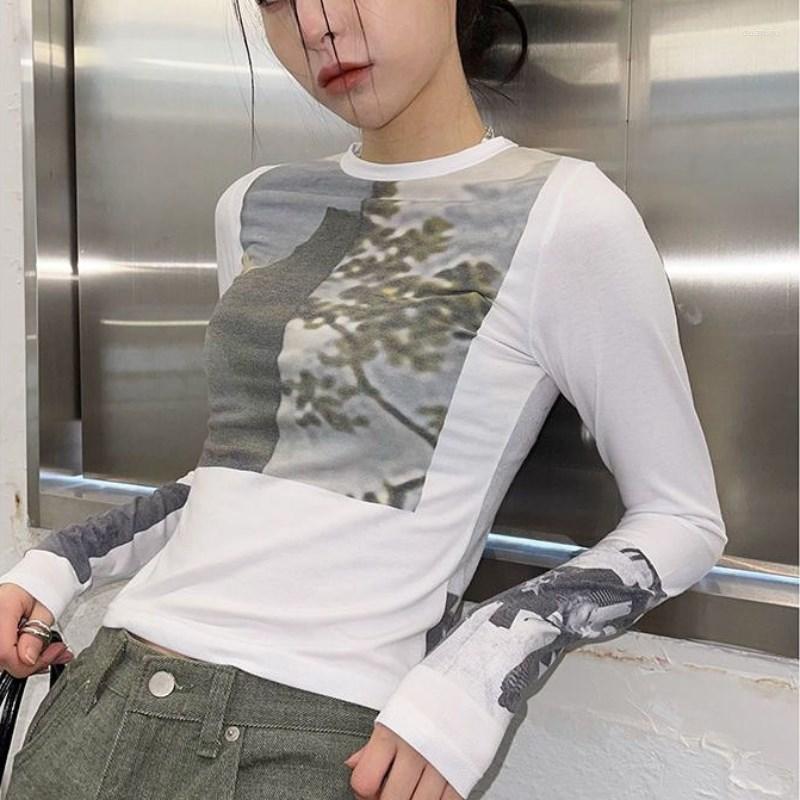 Women's T Shirts Long-sleeve T-shirt Y2K Top 2023 Ins Spring Summer Tee Vintage Print Short Tshirt Casual Slim Stretch Tops Women Croped, Beige
Women's T Shirts Long-sleeve T-shirt Y2K Top 2023 Ins Spring Summer Tee Vintage Print Short Tshirt Casual Slim Stretch Tops Women Croped, Beige