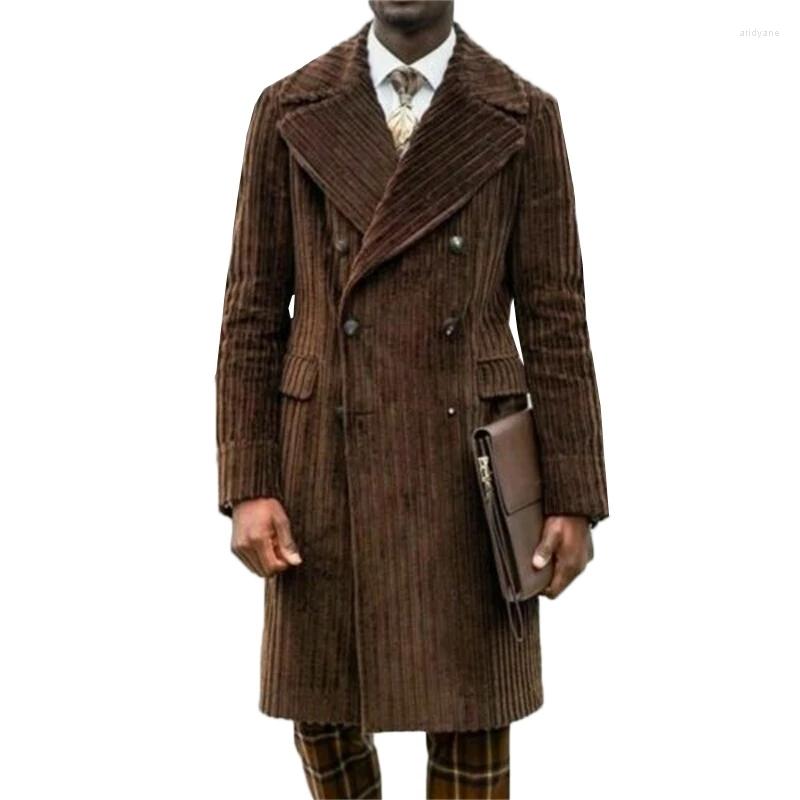 Men's Suits Winter Wear Handsome Brown Corduroy Custom Made Men Double Breasted Tuxedos Peaked Lapel Blazer Business Long Coat, Ivory
Men's Suits Winter Wear Handsome Brown Corduroy Custom Made Men Double Breasted Tuxedos Peaked Lapel Blazer Business Long Coat, Ivory
