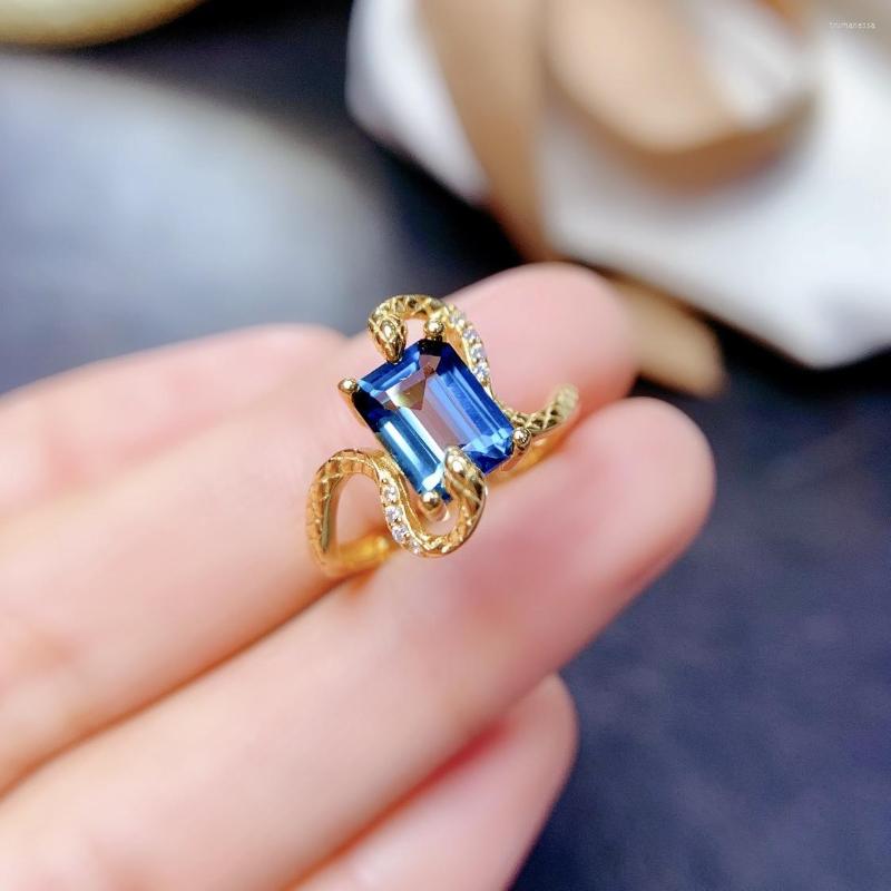 Cluster Rings Natural Topaz Sterling Silver 925 Ring Engagement Women's Luxury Gemstone Jewelry Wedding Certified Boutique
Cluster Rings Natural Topaz Sterling Silver 925 Ring Engagement Women's Luxury Gemstone Jewelry Wedding Certified Boutique