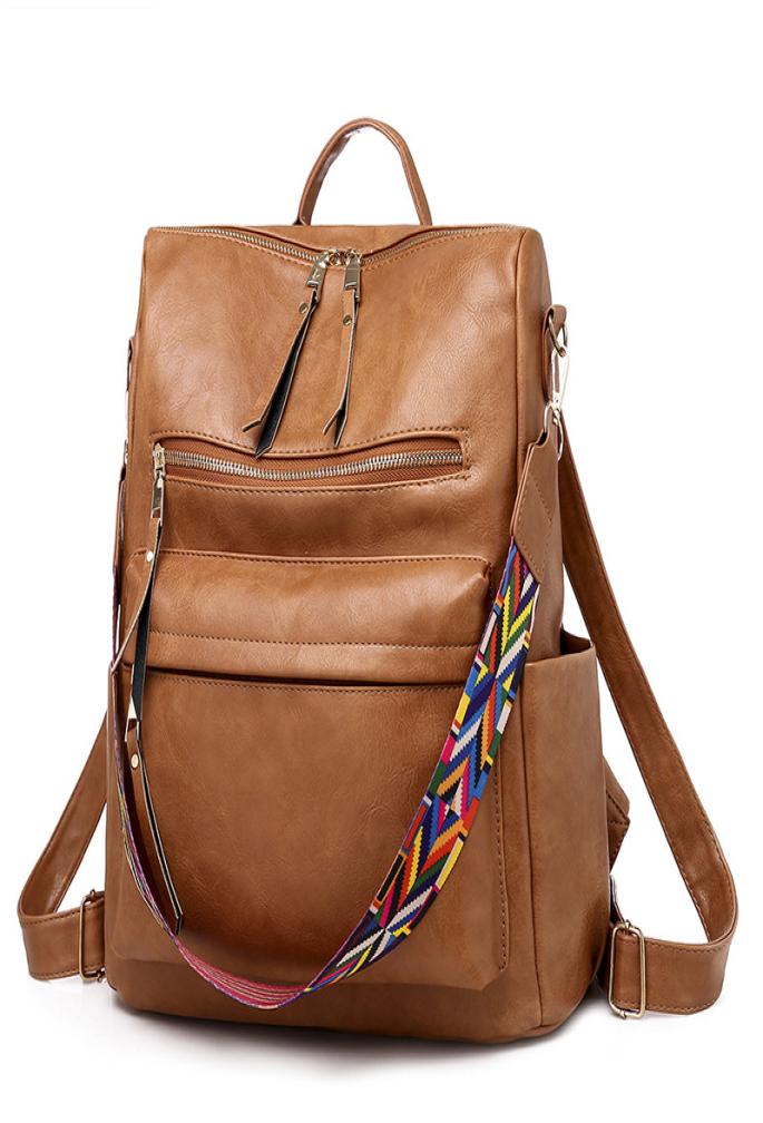 Vintage Women PU Leather Backpack High Quality Large Capacity Travel Shoulder School Bags Mochila Women Solid Crossbody Bag A11134136227, Black
Vintage Women PU Leather Backpack High Quality Large Capacity Travel Shoulder School Bags Mochila Women Solid Crossbody Bag A11134136227, Black
