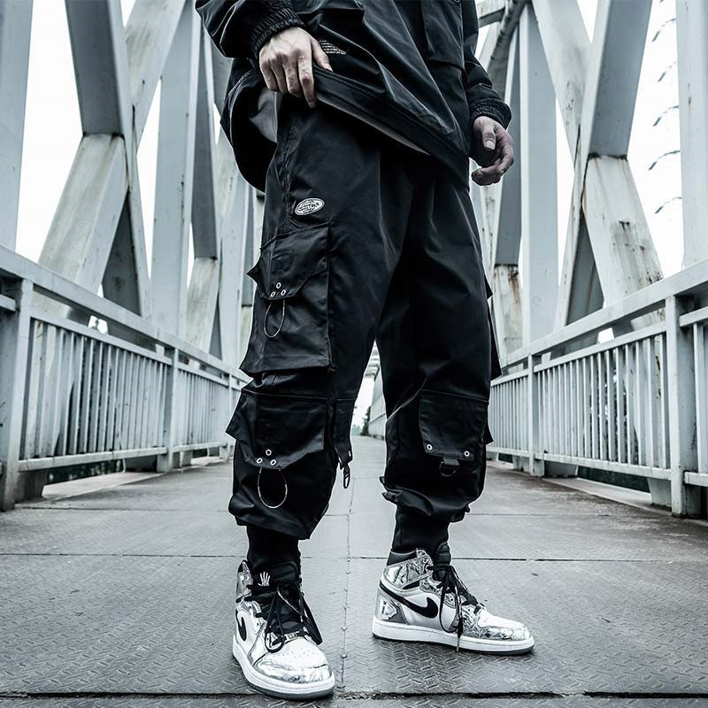 Men's Pants HOUZHOU Black Cargo Joggers Hip Hop Techwear Hippie Trousers for Streetwear Plus Size Pockets Oversize 230317, Gray
Men's Pants HOUZHOU Black Cargo Joggers Hip Hop Techwear Hippie Trousers for Streetwear Plus Size Pockets Oversize 230317, Gray
