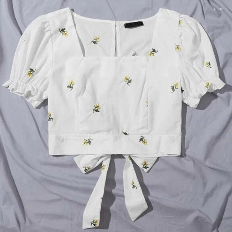 Women' Blouses Women 2023 Sweet Fashion Floral Square Neck Hollow Cropped Vintage Pull Sleeves Back Bow Tie Female Shirts Chic Tops, White
Women' Blouses Women 2023 Sweet Fashion Floral Square Neck Hollow Cropped Vintage Pull Sleeves Back Bow Tie Female Shirts Chic Tops, White