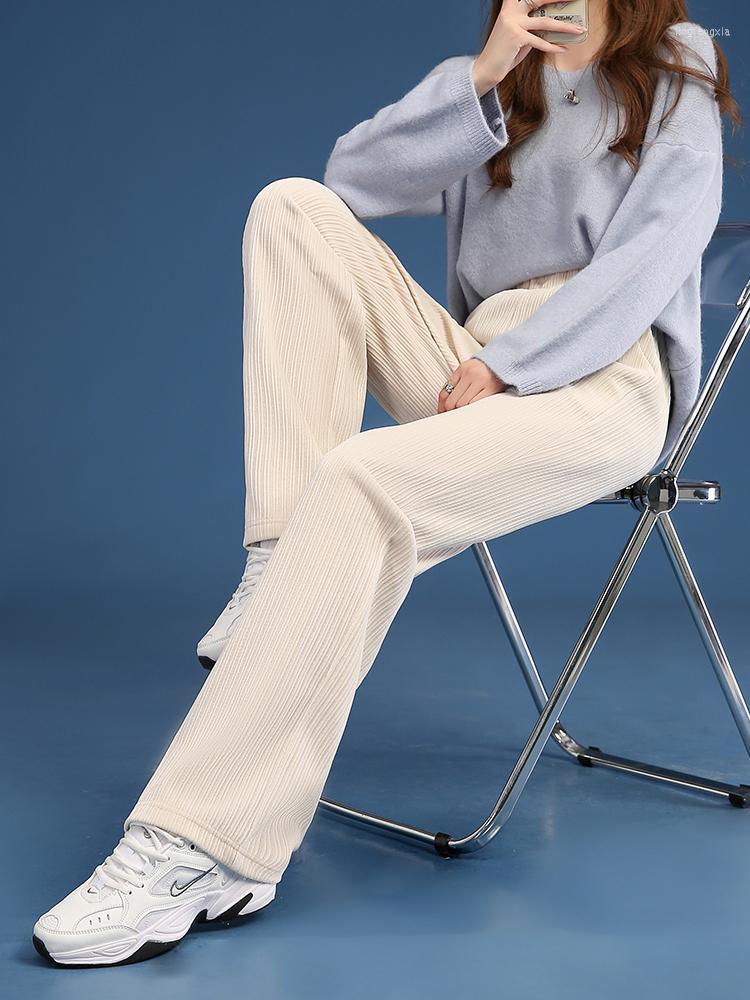 Women's Pants Women Plush Thick Warm Winter Straight Corduroy Trousers High Waist Casual Korean Fashion Female Wide Leg Baggy, Cord-normal-w
Women's Pants Women Plush Thick Warm Winter Straight Corduroy Trousers High Waist Casual Korean Fashion Female Wide Leg Baggy, Cord-normal-w