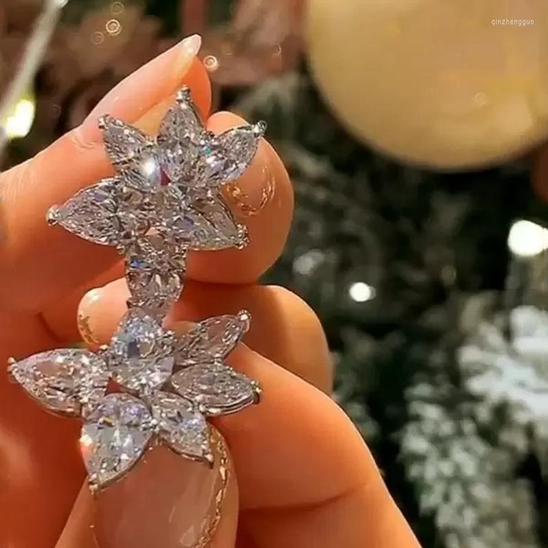 Stud Earrings Huitan Fashion Wedding High Quality Cubic Zirconia Chic Women Ear Accessories Fancy Love Gift 2023 Jewelry
Stud Earrings Huitan Fashion Wedding High Quality Cubic Zirconia Chic Women Ear Accessories Fancy Love Gift 2023 Jewelry