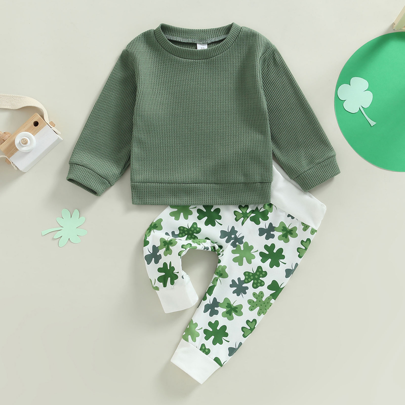 Clothing Sets -12-09 Lioraitiin 0-24M Infant Baby Girls Autumn Outfit Sets Green Long Sleeve Tops Four Leaf Clover Print Pants 230317, Red
Clothing Sets -12-09 Lioraitiin 0-24M Infant Baby Girls Autumn Outfit Sets Green Long Sleeve Tops Four Leaf Clover Print Pants 230317, Red