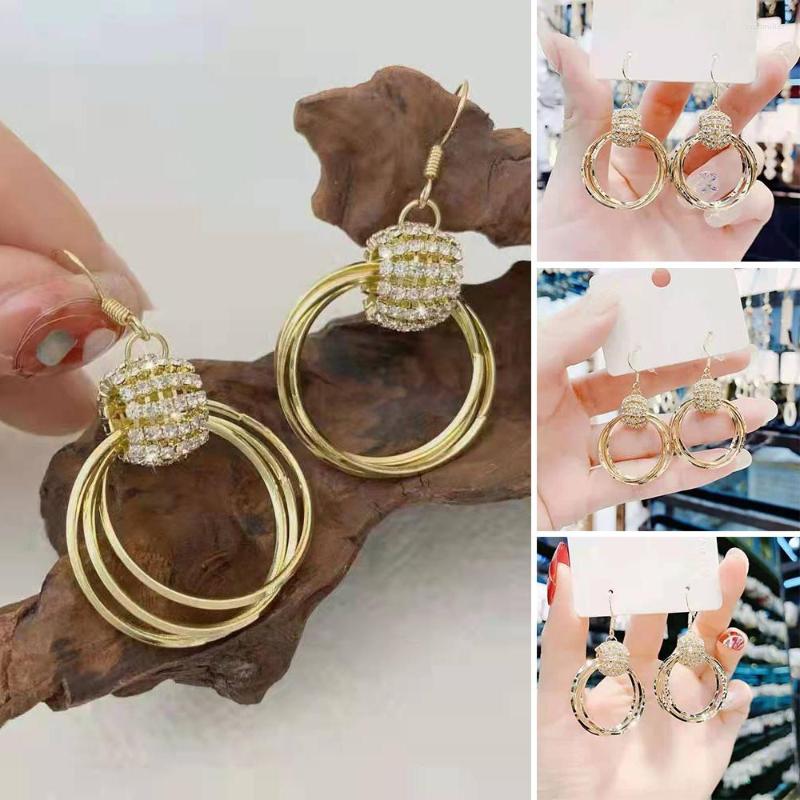 Stud Earrings Stylish Circle For Women Cute Alloy Drop With Rhinestones Luxurious & Dangle SEC88
Stud Earrings Stylish Circle For Women Cute Alloy Drop With Rhinestones Luxurious & Dangle SEC88