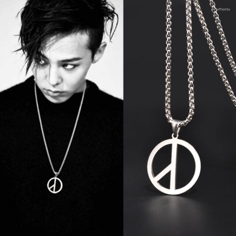 Chains Anti-War Peace Logo Necklace GD G-Dragon Same Style Men's Trendy Cool Fashion Hip Hop Hanging Piece Pendant
Chains Anti-War Peace Logo Necklace GD G-Dragon Same Style Men's Trendy Cool Fashion Hip Hop Hanging Piece Pendant