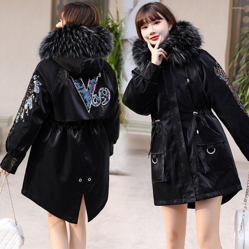 Women's Trench Coats 2023 Fur Winter Jacket Women Ladies Parka Jackets Collar Female Coat Parkas -5XL, Picture 1
Women's Trench Coats 2023 Fur Winter Jacket Women Ladies Parka Jackets Collar Female Coat Parkas -5XL, Picture 1