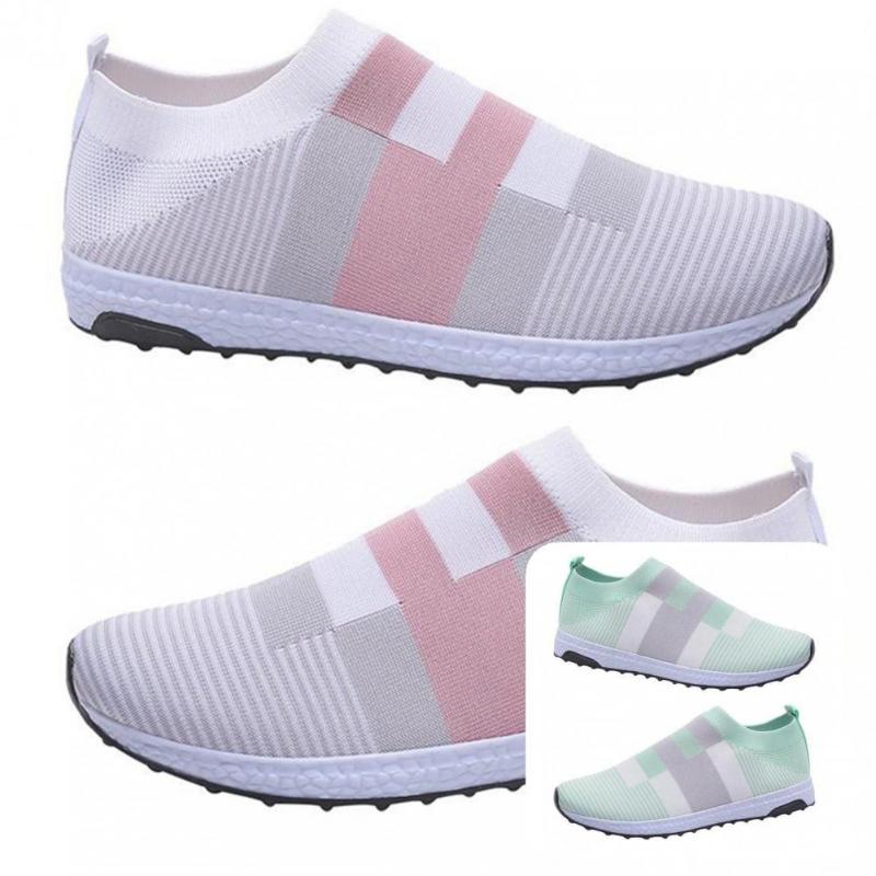Sports Socks Trendy Shoes Shockproof Lightweight Woman Knitted Slip On Sneakers Running 1 Pair, Blue
Sports Socks Trendy Shoes Shockproof Lightweight Woman Knitted Slip On Sneakers Running 1 Pair, Blue