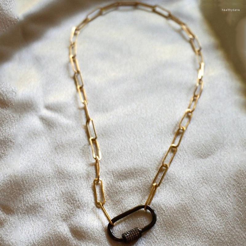 Chains Simple Stylish Chain Necklace Punk Jewelry Show Femininity Clothes Accessories Spiral Button Pendant Collana Wholesale 2023
Chains Simple Stylish Chain Necklace Punk Jewelry Show Femininity Clothes Accessories Spiral Button Pendant Collana Wholesale 2023
