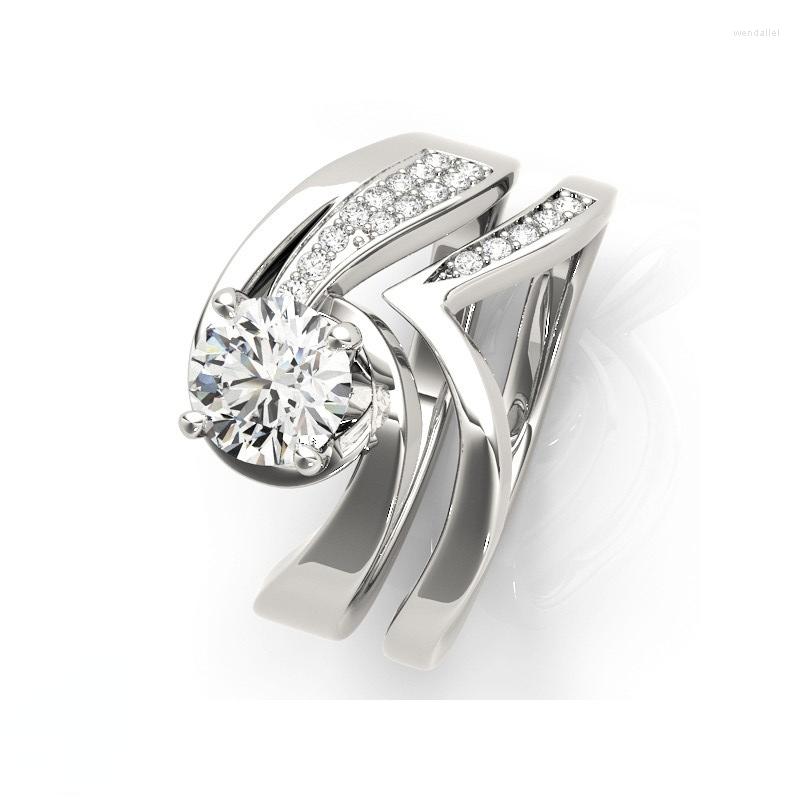 Cluster Rings Ring Sets For Women 1 CT Round D Color Moissanite Diamond 925 Sterling Silver Engagement Wedding Bands Jewelry
Cluster Rings Ring Sets For Women 1 CT Round D Color Moissanite Diamond 925 Sterling Silver Engagement Wedding Bands Jewelry