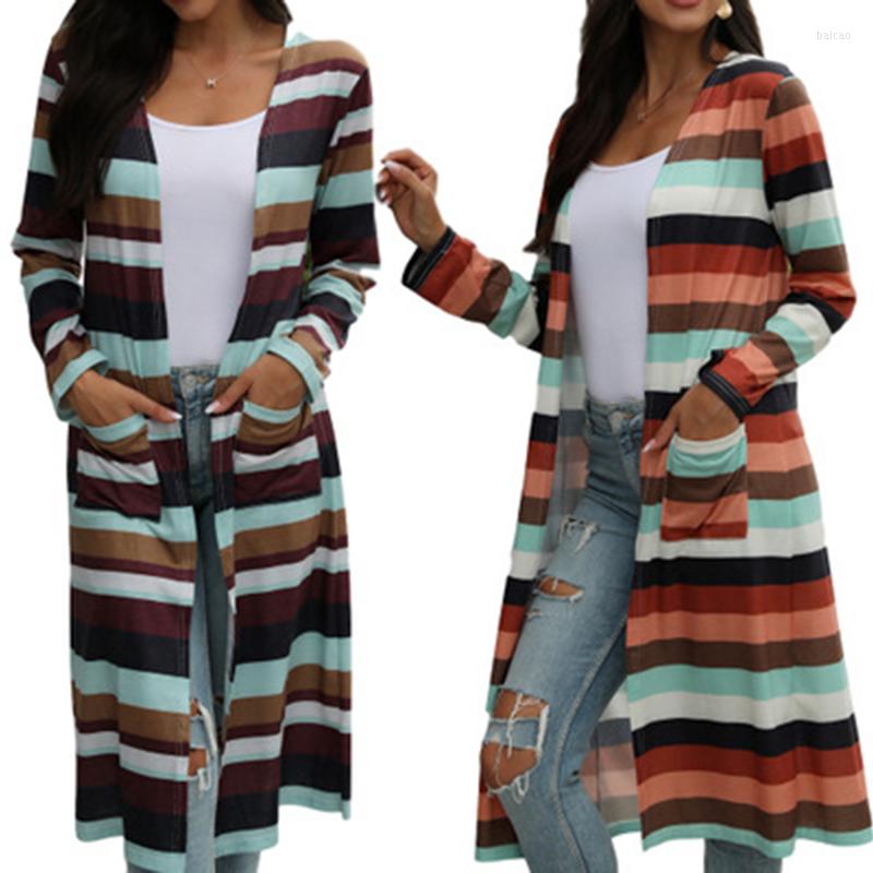 Women' Vests Plus Size Fashion Women Knitted Vest Cardigan Colorful Stripe Printed Long Sleeves Smock Loose Coat, Coffe
Women' Vests Plus Size Fashion Women Knitted Vest Cardigan Colorful Stripe Printed Long Sleeves Smock Loose Coat, Coffe
