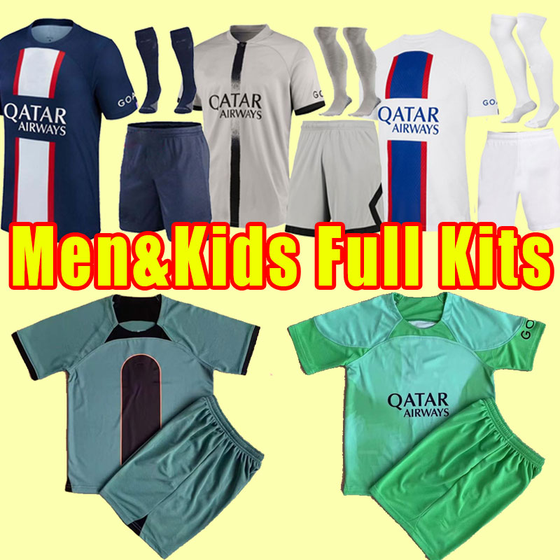23 soccer jerseys PLAYER 30 MBAPPE HAKIMI SERGIO RAMOS WIJNALDUM pSGS football shirt 2022 2023 men kids kit sets uniform enfants maillot de foot home away third GK, Home+patch
23 soccer jerseys PLAYER 30 MBAPPE HAKIMI SERGIO RAMOS WIJNALDUM pSGS football shirt 2022 2023 men kids kit sets uniform enfants maillot de foot home away third GK, Home+patch