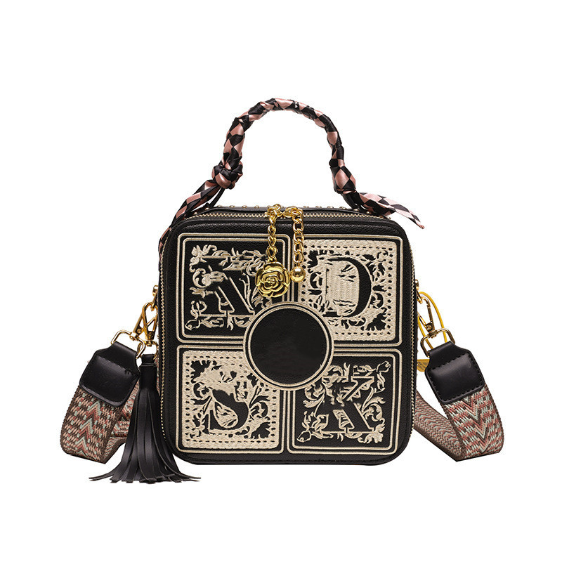 Lazy soft leather shoulder bag for women's New Korean Crossbody Bag Small Handbag Small Square Bag Temperament Fashion One Shoulder Embroidery Bag, Brown
Lazy soft leather shoulder bag for women's New Korean Crossbody Bag Small Handbag Small Square Bag Temperament Fashion One Shoulder Embroidery Bag, Brown