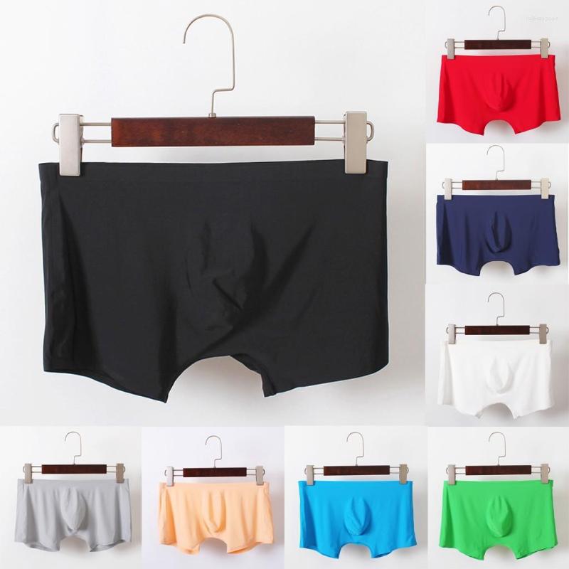 Underpants Mens Glow In The Dark Underwear Men's Color Ice Silk Seamles Fashionable Men Briefs, Red
Underpants Mens Glow In The Dark Underwear Men's Color Ice Silk Seamles Fashionable Men Briefs, Red