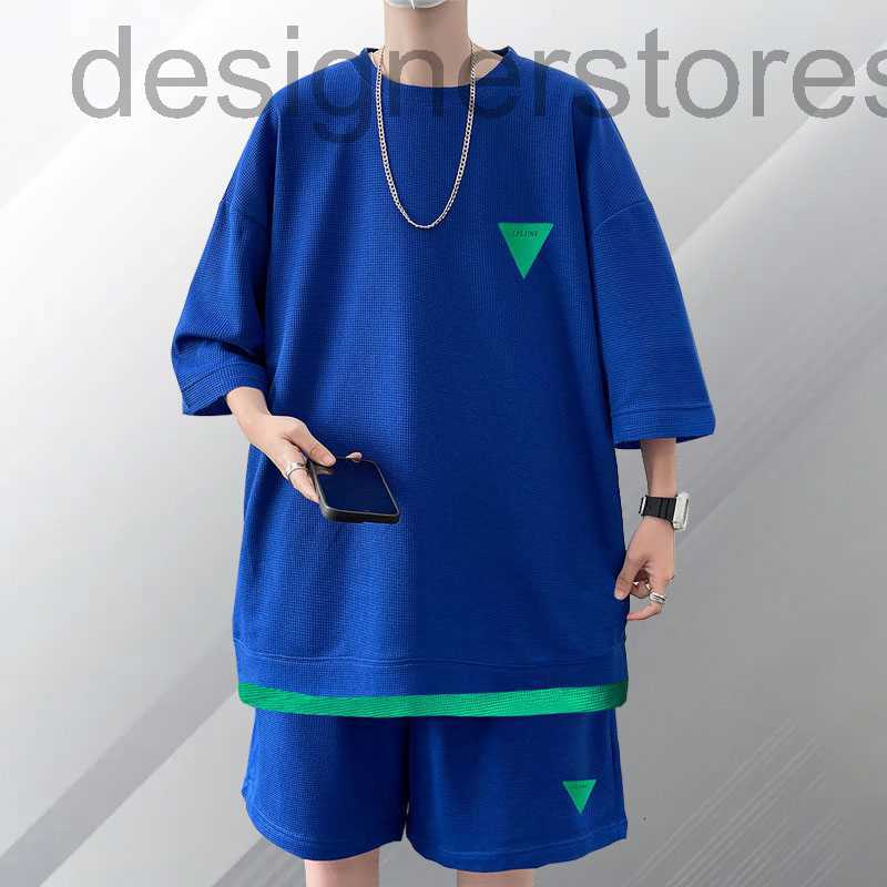 designer fashion Tracksuits summer Pullover large suit with solid color two-piece short sleeved t Loose sportswear runing set simple luxury T49W, Black
designer fashion Tracksuits summer Pullover large suit with solid color two-piece short sleeved t Loose sportswear runing set simple luxury T49W, Black