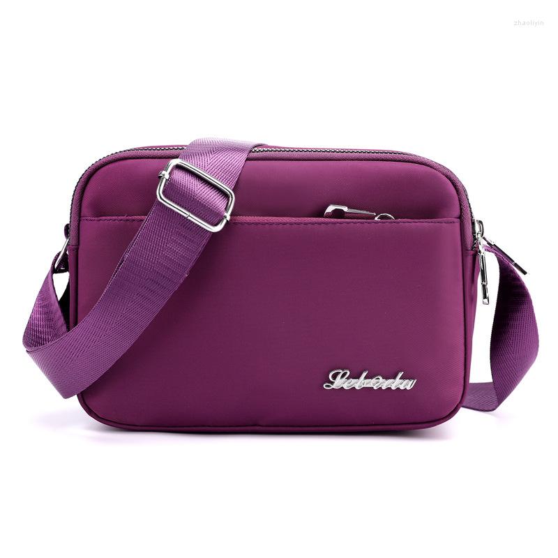 Evening Bags 2023 Women's Simple Shoulder Bag Multi-layer Storage Convenient Nylon Handbag All-match Leisure Travel Messenger Wholesale, Purple
Evening Bags 2023 Women's Simple Shoulder Bag Multi-layer Storage Convenient Nylon Handbag All-match Leisure Travel Messenger Wholesale, Purple