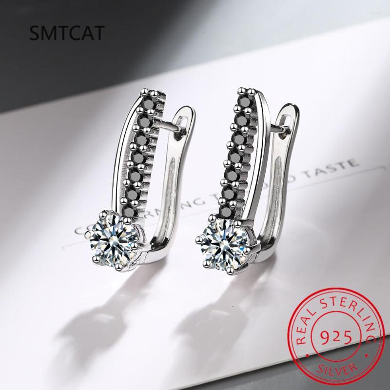 Hoop Earrings Classic 925 Sterling Silver Round Black Spinel Trendy Engagement For Women Jewelry Bijoux Brincos De Prata I209
Hoop Earrings Classic 925 Sterling Silver Round Black Spinel Trendy Engagement For Women Jewelry Bijoux Brincos De Prata I209
